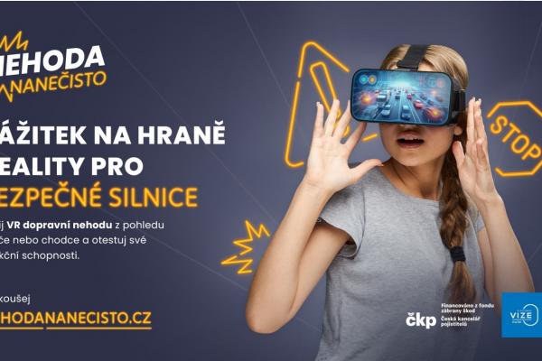 Prožitek krizových dopravních situací a nehod ve virtuální realitě jako nástroj prevence   